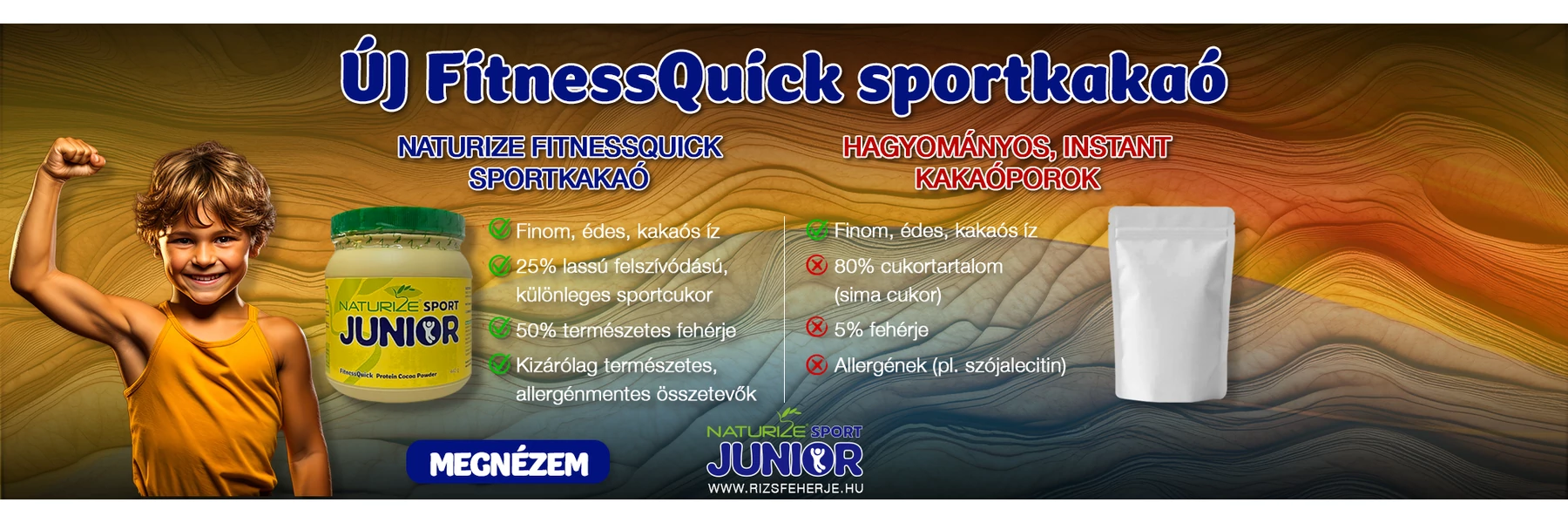 FitnessQuick Sportkakaó