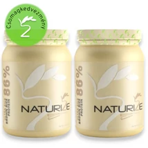 2db (52 adag) FAHÉJAS Naturize ULTRA SILK 2.0 (86%) barnarizs-fehérjepor, 1000 Ft megtakarítás!