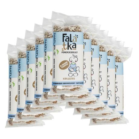 Falatka MINI fehérjeszelet KÓKUSZOS - 10 db mellé 1 db INGYEN (11*40g)