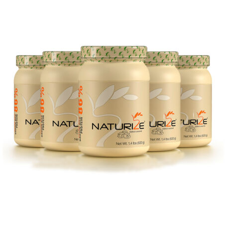 Naturize ultra silk 2.0 sós karamell barnarizs-fehérjepor 4 + 1 ajándék