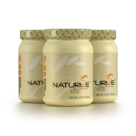 Naturize ultra silk 2.0 sós karamell barnarizs-fehérjepor 3 db
