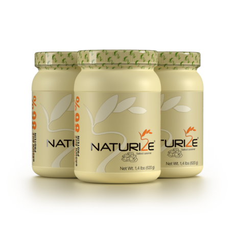 Naturize ultra silk 2.0 sós karamell barnarizs-fehérjepor 3 db