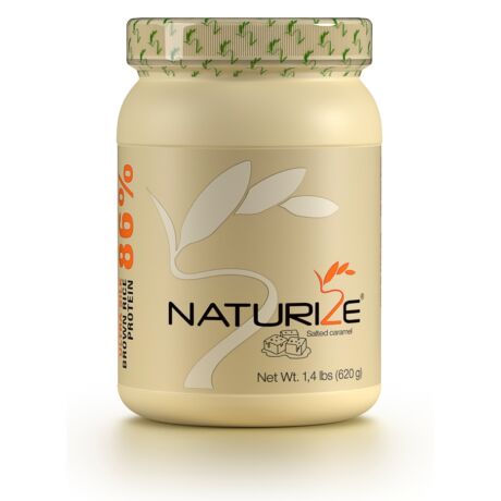 SÓS KARAMELL ízű Naturize ULTRA SILK 2.0 barnarizs-fehérjepor (86% fehérje) - (1 doboz)