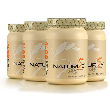 Naturize ultra silk 2.0 sós karamell barnarizs-fehérjepor 4 db