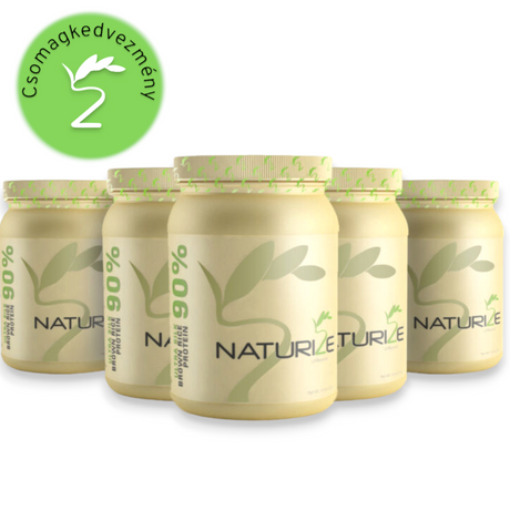 Naturize ultra silk 2.0 natúr barnarizs-fehérjepor 4 + 1 ajándék