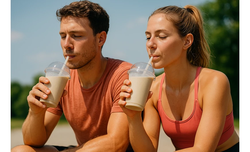 Hűsítő megoldás a nyári hőségre: hideg fehérje shake a nap bármely szakában